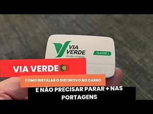 HOW TO ACTIVATE AND INSTALL VIA VERDE IN YOUR CAR 🇵🇹