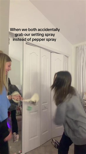 Using Setting Spray vs. Pepper Spray: A Funny Mix-Up