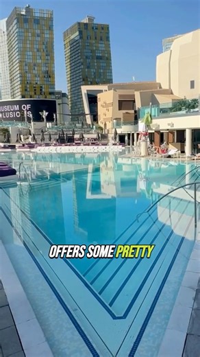 The Cosmopolitan's Rooftop Pool(s!) #vegas #lasvegas #thecosmopolitan