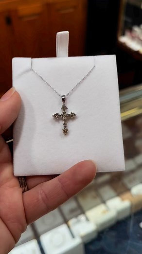 Check out our variety of crosses in yellow gold, white gold & silver! | Anthony's Jewelers
