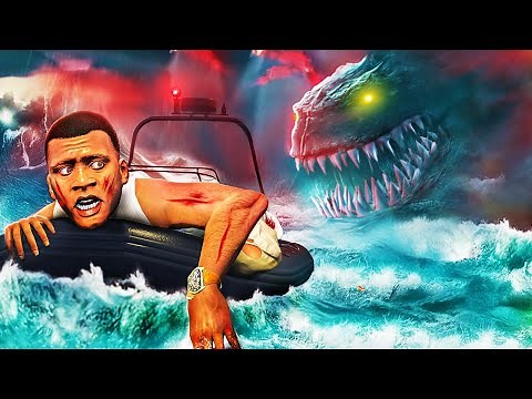 I Found An UNDISCOVERED SEA MONSTER In GTA 5