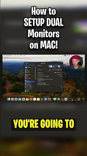 How to SETUP Dual Monitors on MAC! | 2025