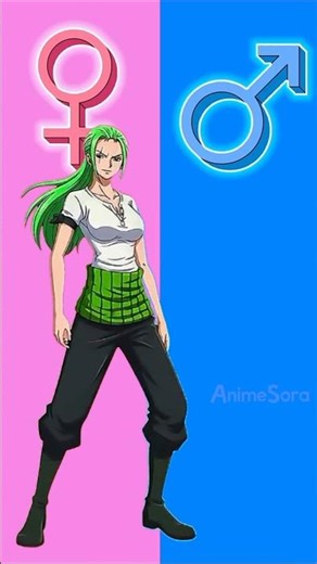 One Piece Characters Gender Swap ♂️♀️ #onepiece #anime