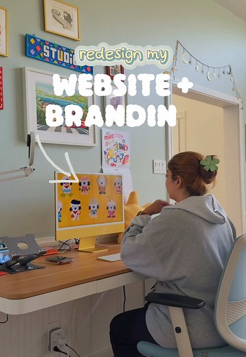 Artist Website Rebrand Journey After Ten Years