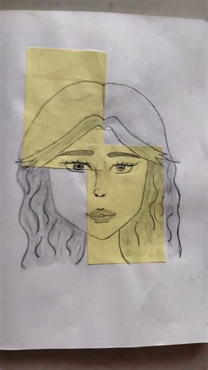 sketching with sticky notes