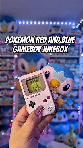 Pokemon Red and Blue Gameboy Jukebox #pokemon #pokemon30 #gameboyjukebox #pokemonredandblue #piplup