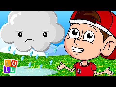 ☔️ Lietaus Daina 🌧 Lietuti, Nebelyk 🌈 LuLu Vaikai 🌈 Lietuviškos Dainelės Vaikams 🎶