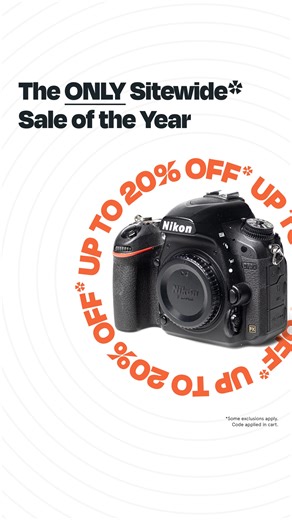 Our gear is always smart for your budget, but now it's even better! During our ONLY sitewide sale of the year, you'll save up to 20% off camera gear with code BFCM25. If you've been thinking of upgrading your kit, the time is NOW. Shop now while supplies last. 💸 https://www.keh.com/shop/shopby | KEH Camera