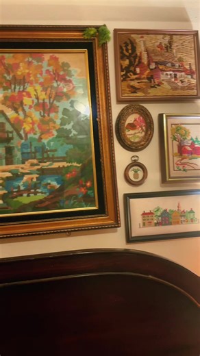 A girl’s bedroom is her castle and she’s the princess. #antiques #cottagecore #thrift #vintage