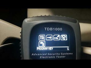 Adding Key to Prius with TDB1000 .