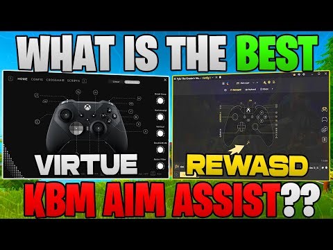 BEST KBM Aim Assist Software: Virtue or reWASD? (RESULTS WILL SHOCK)