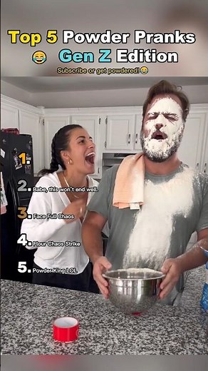 Top 5 Powder Pranks 😂 The Twist is in the Sound 🔊🔥