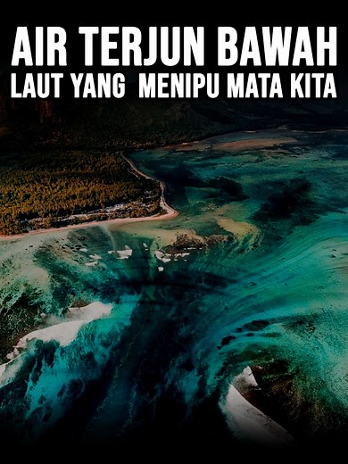 Air Terjun Misterius di Bawah Laut yang Menakjubkan