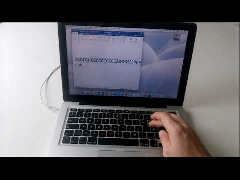 FIX keyboards on Macbook pro 13 EASY, when SOME BUTTONS are not working!!!