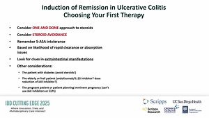Positioning Therapies for Ulcerative Colitis in 2025