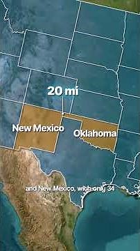 Shortest Borders Between U.S. States 😯 The Lines You’ll Miss on the Map 🇺🇸 🗺️