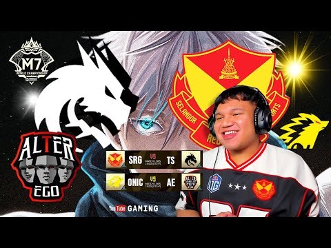 🔴 (QFinal) Watch Party | 🔥 SRG vs TEAM SPIRIT 🖤 | Mobile Legends 'Malaysia' M7 WORLD CHAMPIONSHIP.