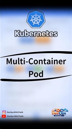 Explain Kubernetes Multi Container Pods #devops #kubernetes