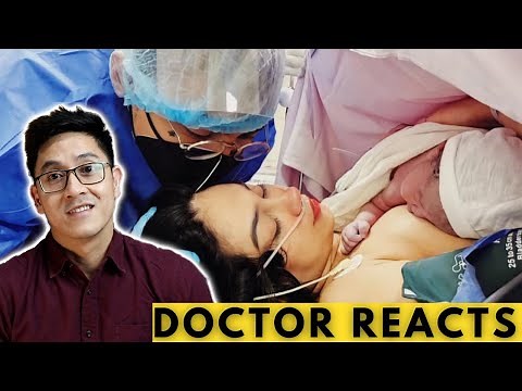 DOCTOR REACTS: SKUSTA AND ZEINAB BIRTH STORY (BABY BIA)