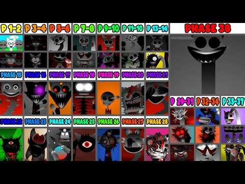Incredibox Sprunki Mix All Phases: Phase 1-38 - NEW UPDATE | NEW MOD!