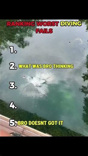 These Diving Fails Were Brutal