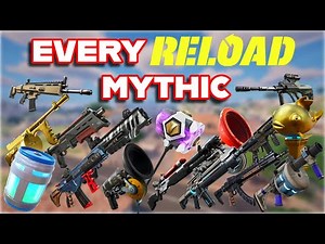 Ranking EVERY MYTHIC In FORTNITE RELOAD HISTORY From WORST To BEST