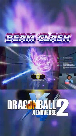 BEAM CLASHES IN DRAGON BALL XENOVERSE 2 NEW DLC😱 #dragonballz #anime #dragonball