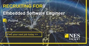 Job opportunity! Embedded Software Engineer - #Poland. For our client, a global leader in design solutions for HVAC/R and AGD, we are looking for Embedded Software Engineer to join R&D Centre in Wrocław, Poland. Interested? Click the link to apply https://tinyurl.com/2cesnb2l | NES Fircroft