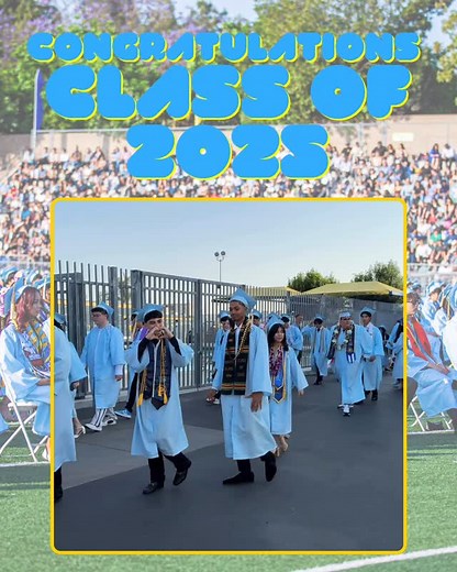 Congratulations, Class of 2025! As we get ready to turn the page, we honor an incredible four-year journey at Walnut High School. Your dedication, heart, and Mustang pride have left a lasting mark. Thank you for the memories, the leadership, and the legacy. We’re proud of everything you’ve achieved and can’t wait to see where life takes you next. Once a Mustang, Always a Mustang. | Walnut High School