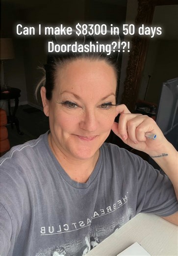 Can I make $8300 and 50 days DoorDashIng? Let’s do it together! #sidehustles #sidehustlesecrets #doordashdriver #instacart #doordash