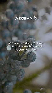 Watch our AEGEAN Business Lounges transform for the holidays! ✨ We've filled our spaces with festive sparkle to make your journey even more magical. Come experience the holiday cheer before your flight! Wishing you a wonderful holiday season. 🎄 | Aegean Airlines