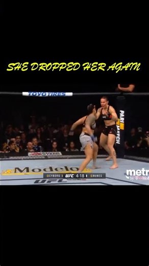 51 seconds. That’s all Amanda Nunes needed to destroy a legend. #ufc #mma #amandanunes #criscyborg