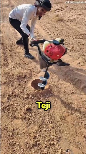 He finally stops the machine