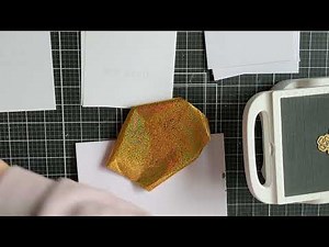 Hot Foiling With Couture Creations Go Press n Foil Machine