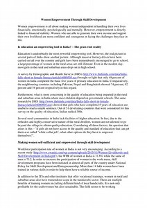 Women Empowerment Through Skill Development - SlideServe