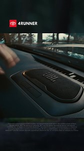 Chaque aventure a besoin d'une bande sonore épique et l'enceinte Bluetooth portable JBL® FLEX en option vous accompagne partout où vous allez à bord du tout nouveau Toyota 4Runner. | Toyota Canada | Facebook