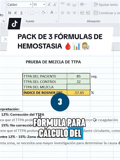 👉 Encuentralo ingresando al enlace que está en nuestro perfil Gexin te presenta su exclusivo ¡𝗣𝗮𝗰𝗸 𝗱𝗲 𝟯 𝗙𝗼𝗿𝗺𝘂𝗹𝗮𝘀 𝗱𝗲 𝗛𝗲𝗺𝗼𝘀𝘁𝗮𝘀𝗶𝗮! 🧑🏻‍🔬📊🧪 ✅ Optimiza tu trabajo en el laboratorio con formatos diseñados para realizar cálculos rápidos, precisos y validados según estándares internacionales. 👩🏻‍🔬✨ Además, recibirás orientación necesaria para implementar cada formato fácilmente en tu laboratorio. . . #hemostasia #calculodehemostasia #formatosgexin #laboratorio #capacit