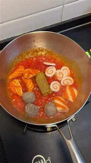 The Best Way to Eat Udon Noodles 😍🍜 #foodshorts #food #cooking