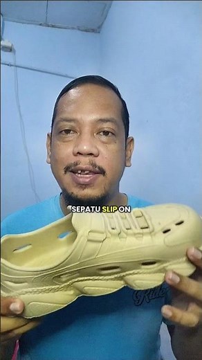 sepatu karet slip on yang ringan, elastis, nyaman, dan anti slip cocok untuk aktifitas outdoor