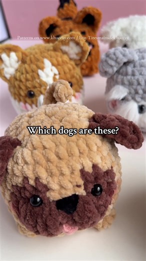 Chubby Puppies Patterns on Khuccay