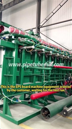 Styrofoam Block Molding Machine Display From Zhenyou Tech Workshop, New EPS Board Making Machine