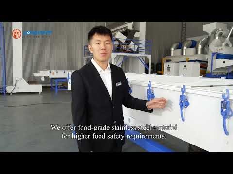 GRAIN GRADE CLEANER | Use a vibrating separator to efficiently grade grains, seeds, and pulses.