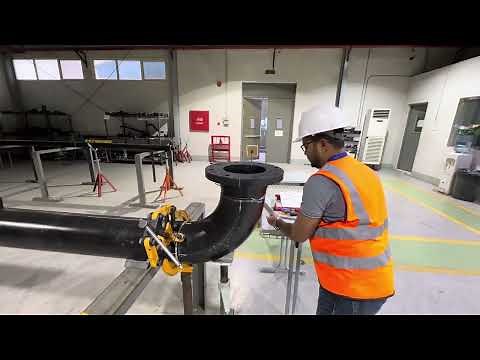 HOW TO FIT UP A FLANGE HORIZONTALLY ON AN EXISTING SPOOL