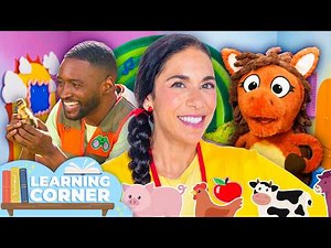 Discover Farm Animals! | The Melon Patch | Learning Corner 📚 Educational Videos For Preschoolers