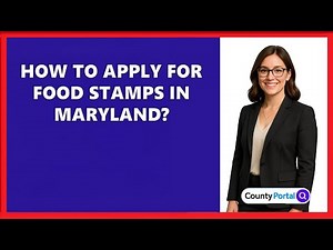 How To Apply For Food Stamps In Maryland?