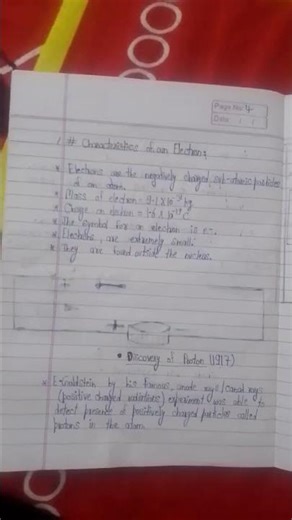 Class 9th Chemistry notes of ch-4 ( Daltons atomic theory to Rutherfords atomic Model) 5 Topics left