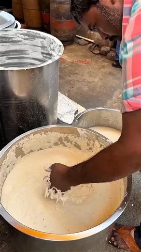 Indian Street Food 🇮🇳 on Instagram: "Biggest Dossa Making Process | Indian Street Food #viral #foryou #foryoupage #trending #reels #indian #street #food"
