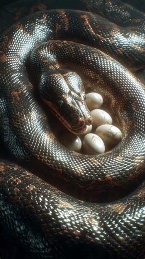 Ular Python Raksasa Bertelur | The Life Cycle of a Giant Snake