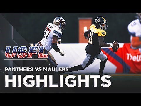 Michigan Panthers vs Pittsburgh Maulers Highlights | USFL Playoffs
