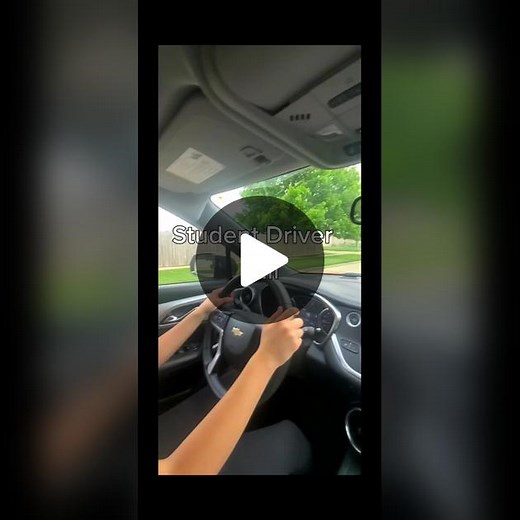 Student Driver Fail @ginaandbrandon #fypシ#roadtest#teen #comedy #foryourpage